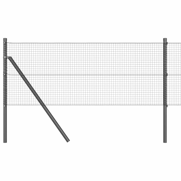 Vidaxl Zaunpfahl grau 10 x 0,6 m (19 x 19 mm Maschenweite)