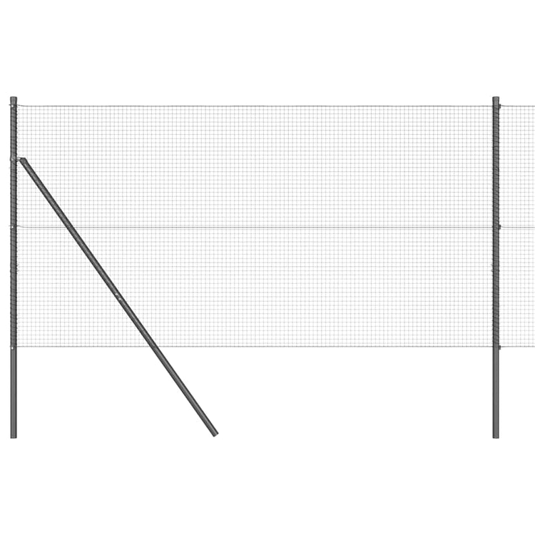 Vidaxl Zaunpfahl grau 10 x 1,4 m (19 x 19 mm Maschenweite)