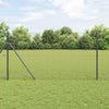 Vidaxl Zaunpfahl grau 10 x 1,4 m (25 x 25 mm Maschenweite)