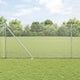 Vidaxl Zaunpfahl Silber 10 x 1,2 m (12 x 12 mm Maschenweite) Stahl
