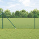 Vidaxl Zaunpfahl grün 10 x 1 m (12 x 12 mm Maschenweite) Stahl