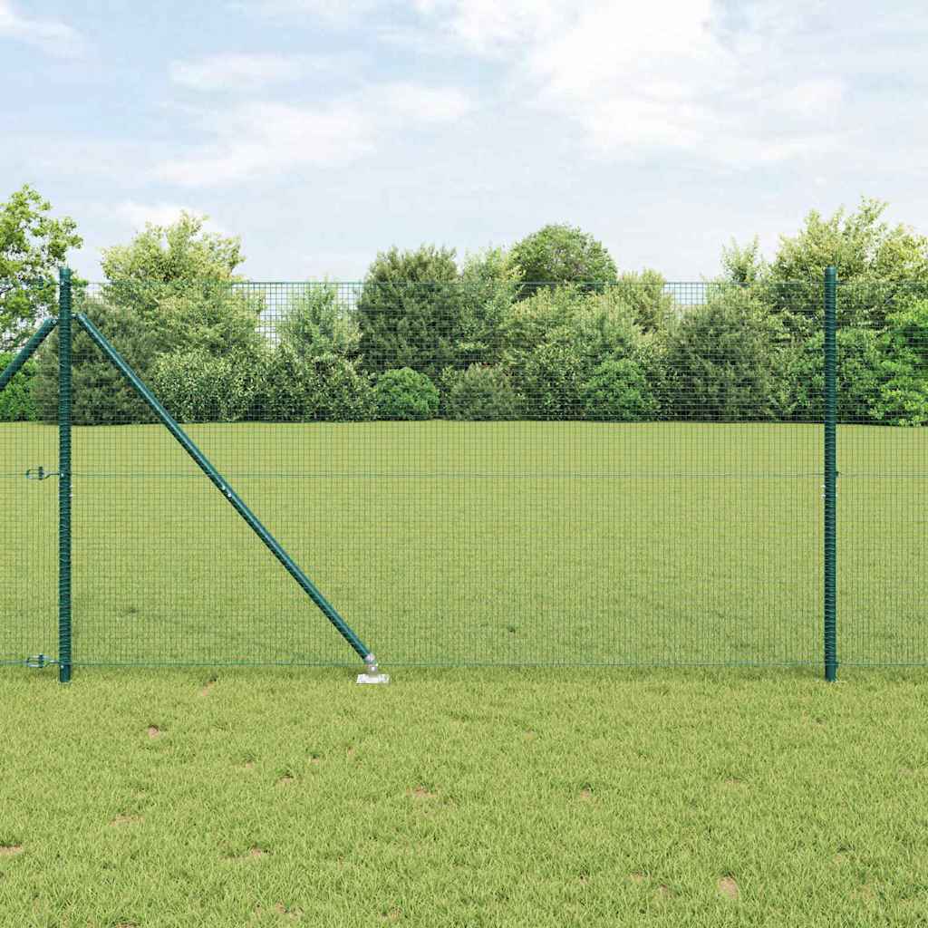 Vidaxl Zaunpfahl grün 10 x 1,2 m (16 x 16 mm Maschenweite)