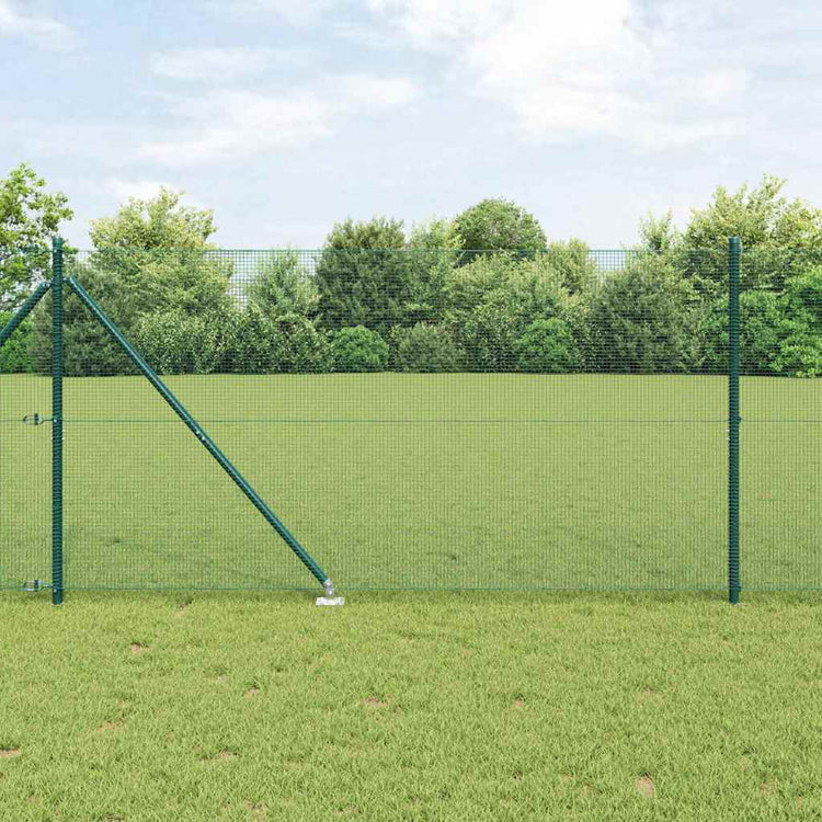 Vidaxl Zaunpfahl grün 10 x 1,4 m (12 x 12 mm Maschenweite)