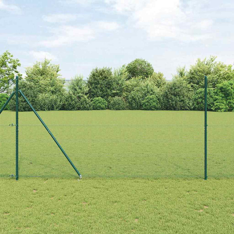 Vidaxl Zaunpfahl grün 10 x 1,4 m (19 x 19 mm Maschenweite)