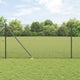 Vidaxl Zaunpfahl grau 10 x 1 m (12 x 12 mm Maschenweite) Stahl