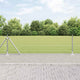 Vidaxl Zaunpfahl Silber 10 x 0,6 m (25 x 25 mm Maschenweite) Stahl