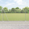 Vidaxl Zaunpfahl Silber 10 x 1,2 m (16 x 16 mm Maschenweite) Stahl