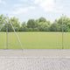 Vidaxl Zaunpfahl Silber 10 x 1,4 m (25 x 25 mm Maschenweite) Stahl
