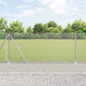 Vidaxl Zaunpfahl Silber 25 x 0,8 m (12 x 12 mm Maschenweite) Stahl