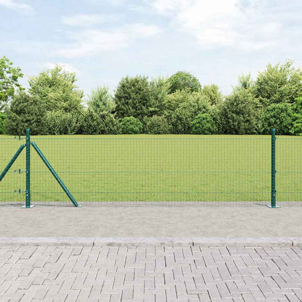 Vidaxl Zaunpfahl grün 10 x 0,6 m (25 x 25 mm Maschenweite)