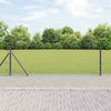 Vidaxl Zaunpfahl grau 10 x 0,4 m (25 x 25 mm Maschenweite)