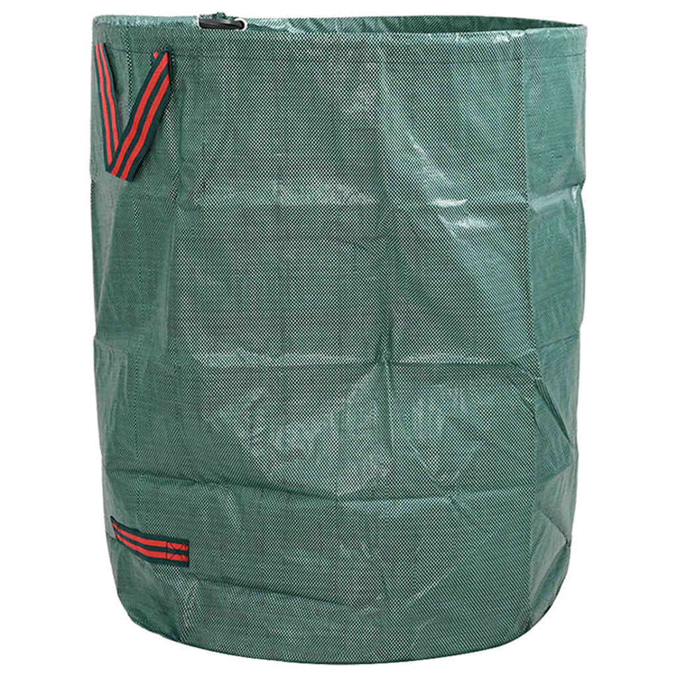 Vidaxxl Gartenabfallsäcke 4 Stück grün 66 x 66 x 83,5 cm Polypropylen