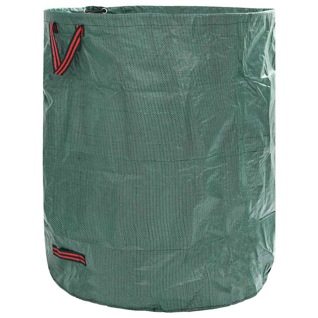 Vidaxxl Gartenabfallsäcke 4 Stück grün 79 x 79 x 99,5 cm Polypropylen