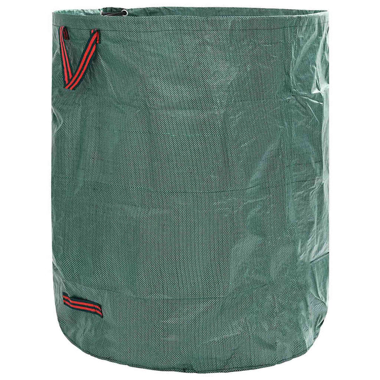 Vidaxxl Gartenabfallsäcke 4 Stück grün 79 x 79 x 99,5 cm Polypropylen