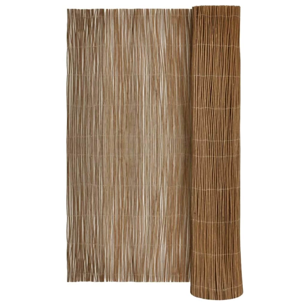 Vidaxl Weidenzaun Natur 140 x 500 cm Weide