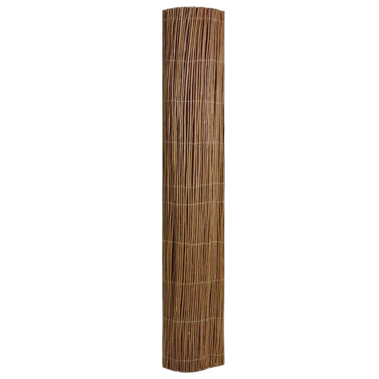 Vidaxl Weidenzaun Natur 170 x 500 cm Weide