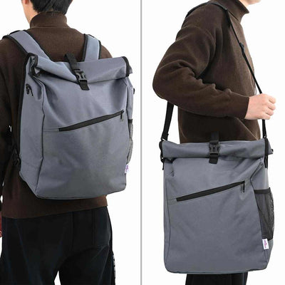 Vidaxx Fahrradtasche grau 33 x 16 x 60 cm Polyester
