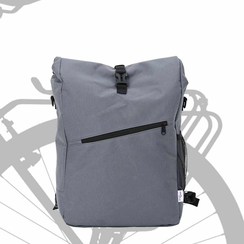 Vidaxx Fahrradtasche grau 33 x 16 x 60 cm Polyester