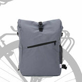 Vidaxx Fahrradtasche grau 33 x 16 x 60 cm Polyester - afbeelding 3
