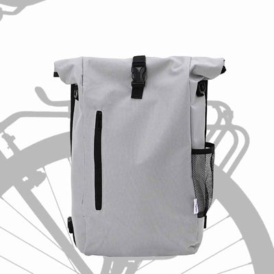 Vidaxx Fahrradtasche grau 31 x 13 x 58 cm Polyester