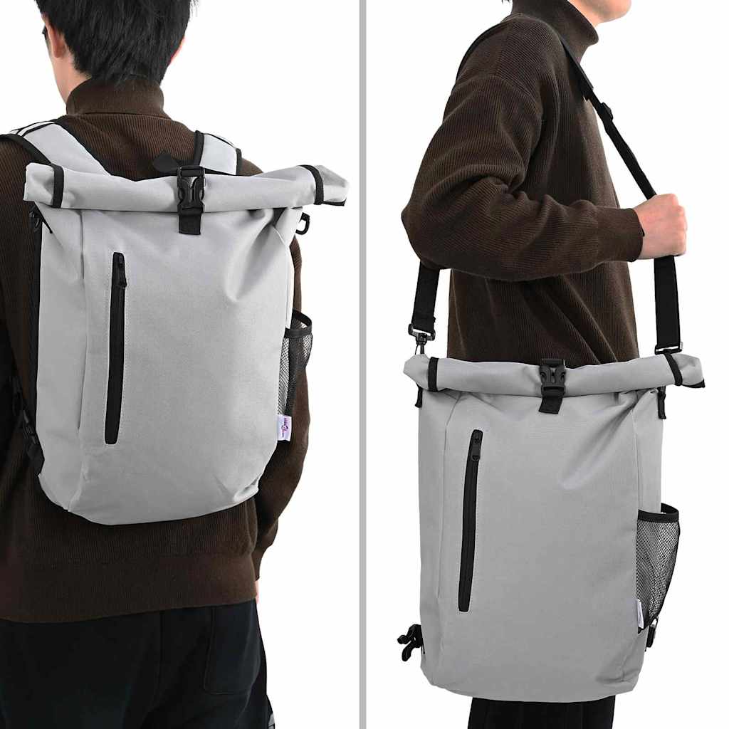 Vidaxx Fahrradtasche grau 31 x 13 x 58 cm Polyester