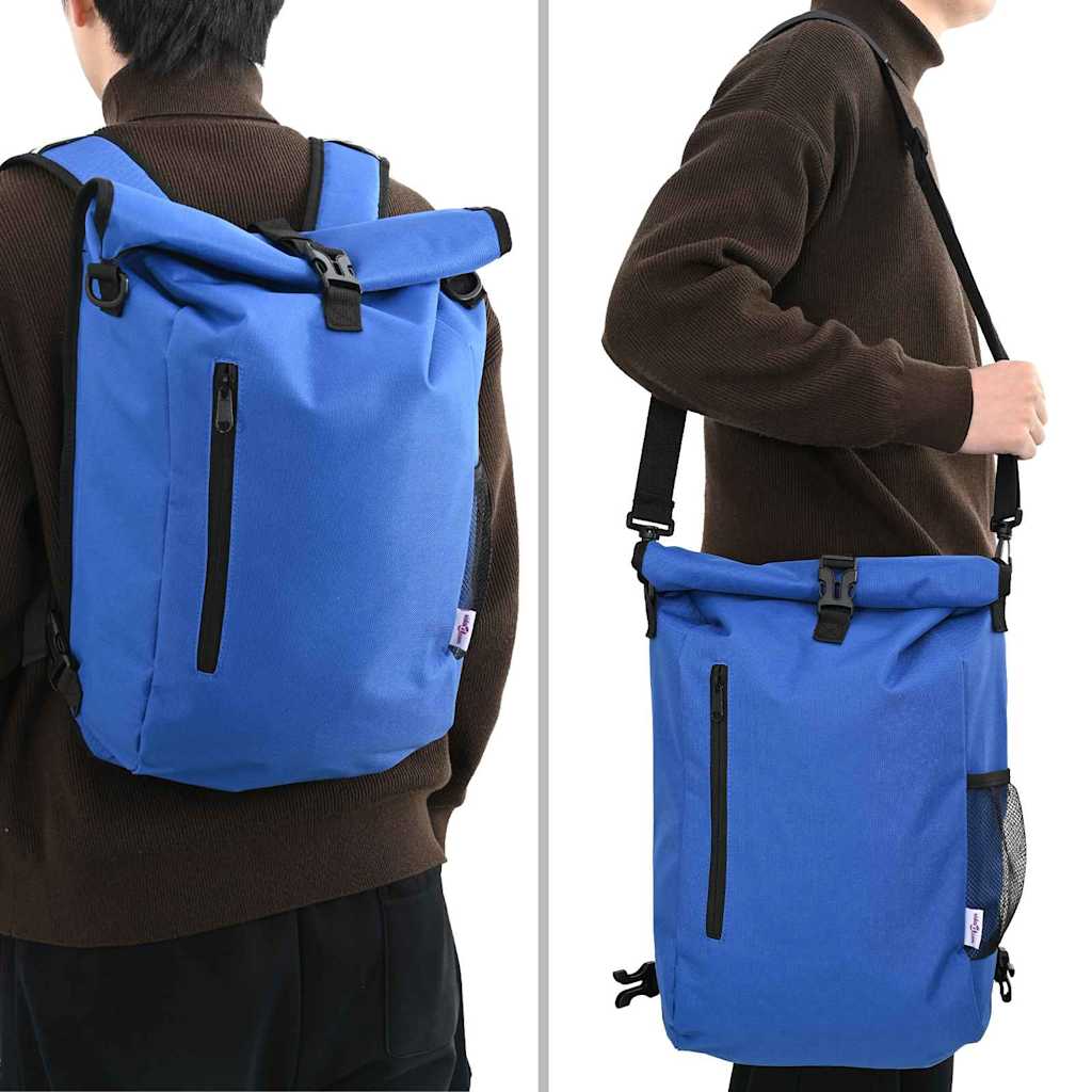 Vidaxx Fahrradtasche blau 31 x 13 x 58 cm Polyester