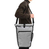 Vidaxx Fahrradtasche grau 34 x 16 x 59 cm Polyester