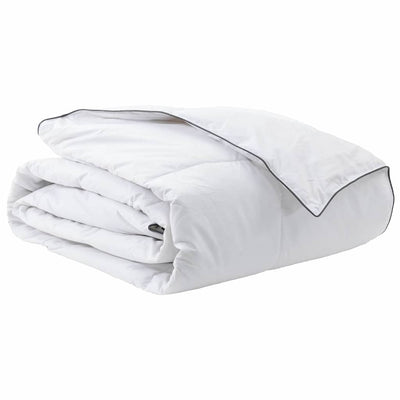Vidaxl Winterdecke weiß 260 x 220 cm Federn