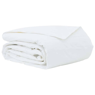 Vidaxx Sommerbettdecke weiß 240 x 220 cm Federn