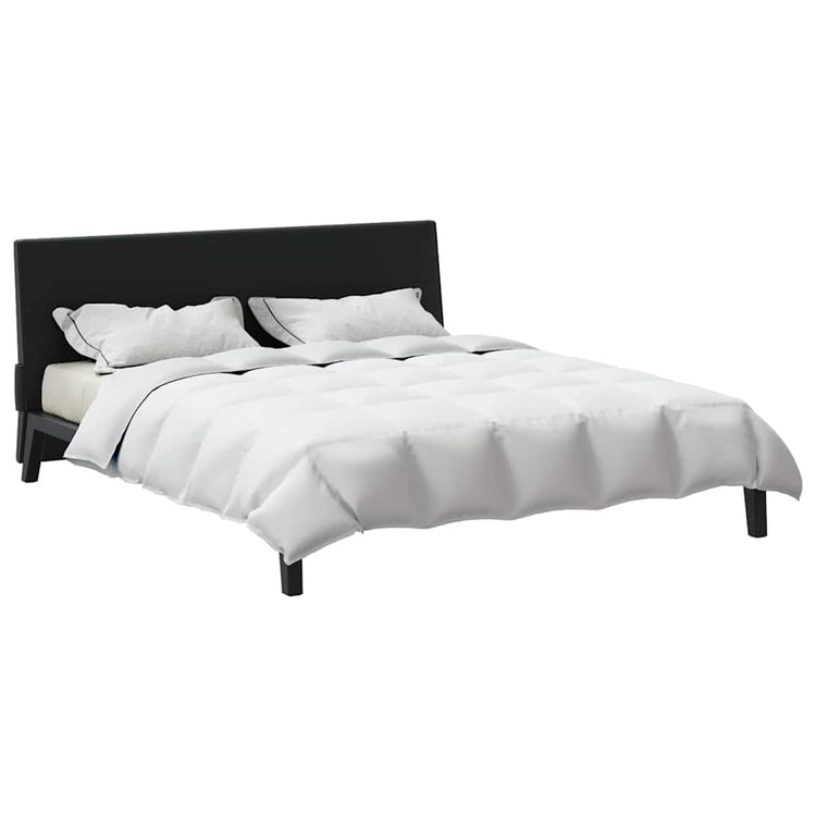 Vidaxl Sommerbettdecke weiß 260 x 220 cm Federn