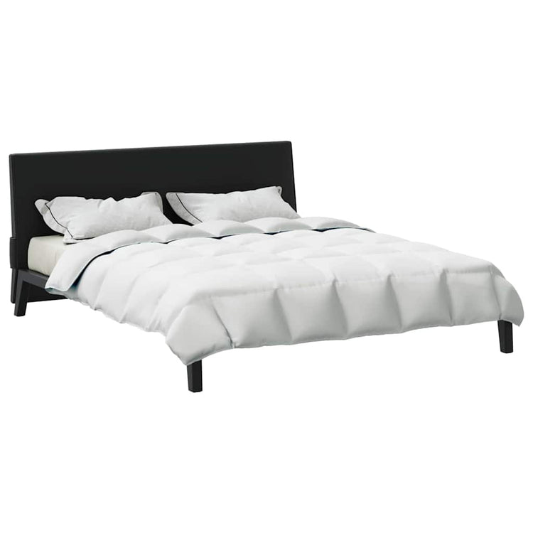 Vidaxl Bettdecke weiß 200 x 220 cm Federn