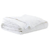 Vidaxl Bettdecke weiß 260 x 220 cm Federn