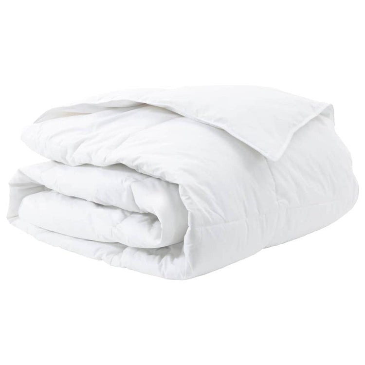 Vidaxl Winterdecke weiß 260 x 220 cm Federn