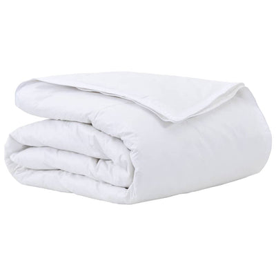 Vidaxx 2-in-1 Bettdecke weiß 140 x 220 cm Federn