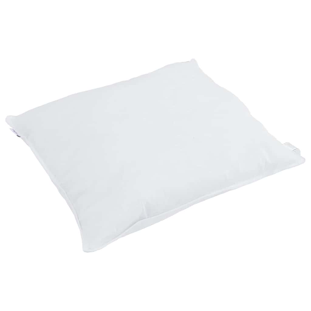 VidaXL Kissen mit Kissen weiß 80 x 80 cm Federn