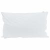 Vidaxxl Kissen mit Kissen 2 Stück weiß 40 x 80 cm Federn