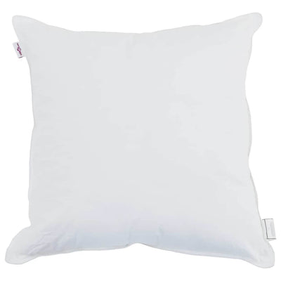 VidaXL Kissen mit Kissen weiß 50 x 50 cm Baumwolle