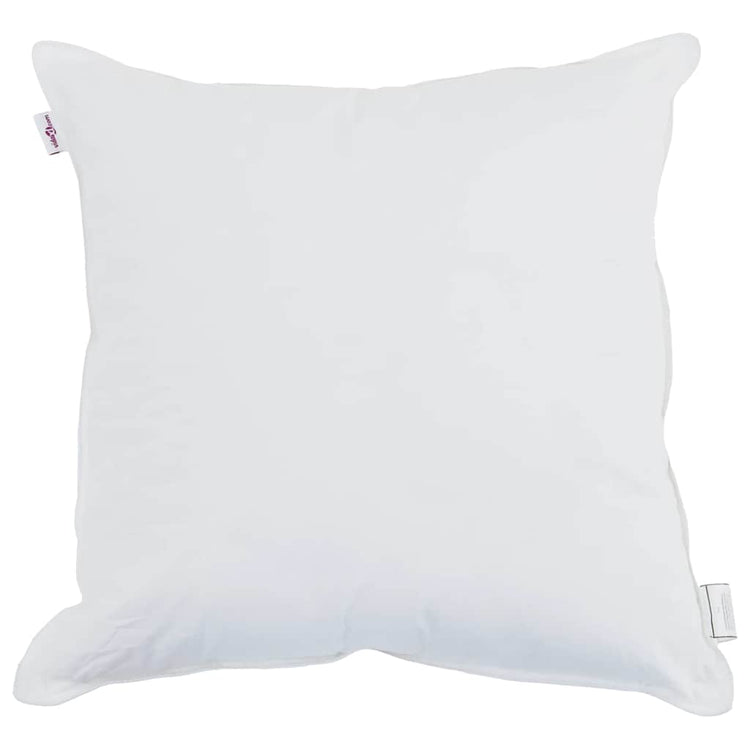 VidaXL Kissen mit Kissen weiß 50 x 50 cm Baumwolle