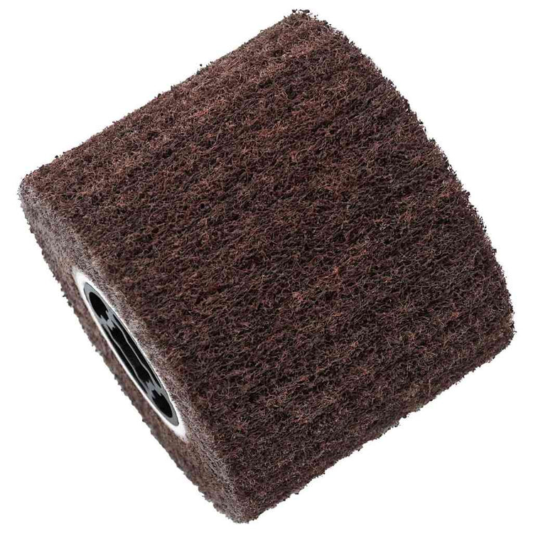 Vidaxl Schleifwalzen 3 Stück braun 12 x 12 x 10 cm Kunstfaser