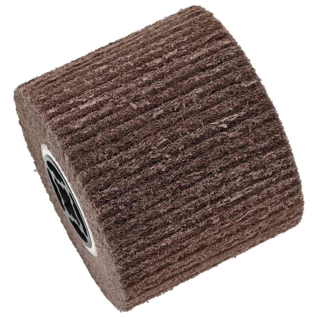 Vidaxl Schleifwalzen 3 Stück braun 12 x 12 x 10 cm Kunstfaser