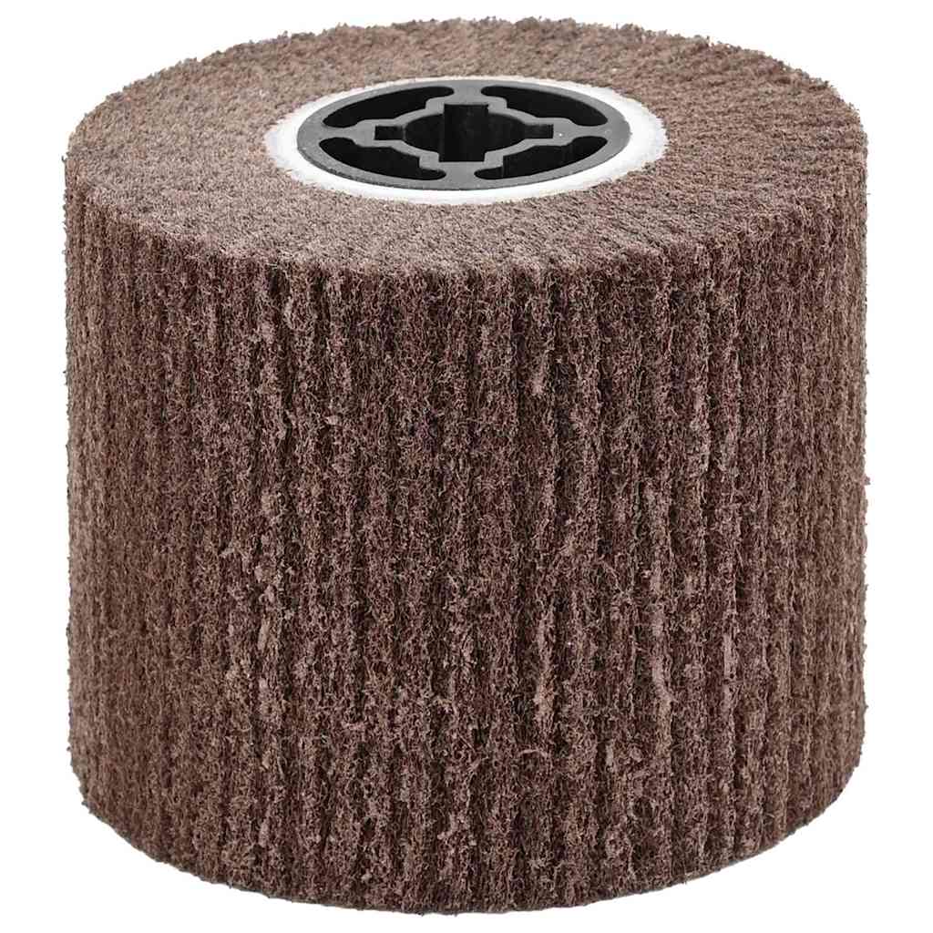 Vidaxl Schleifwalzen 3 Stück braun 12 x 12 x 10 cm Kunstfaser