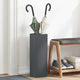 Vidaxl Regenschirm Standard Anthrazit 15,5 x 15,5 x 49 cm Metall