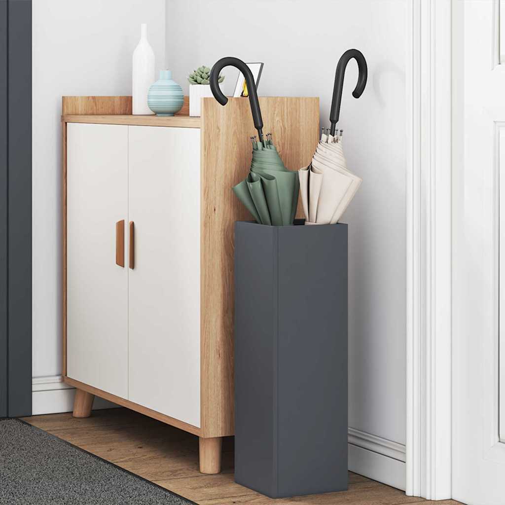 Vidaxl Regenschirm Standard Anthrazit 15,5 x 15,5 x 49 cm Metall