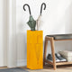 Vidaxl Regenschirm Standard Senfgelb 15,5 x 15,5 x 49 cm Metall