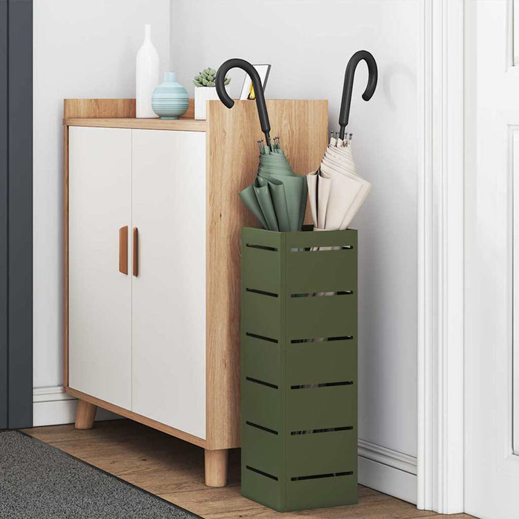 Vidaxx Regenschirm Standard Olivgrün 15,5 x 15,5 x 49 cm Metall