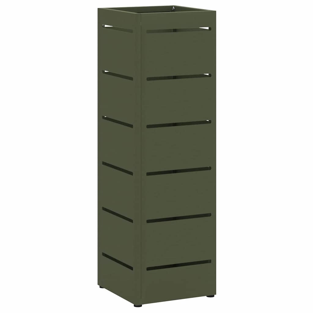 Vidaxx Regenschirm Standard Olivgrün 15,5 x 15,5 x 49 cm Metall