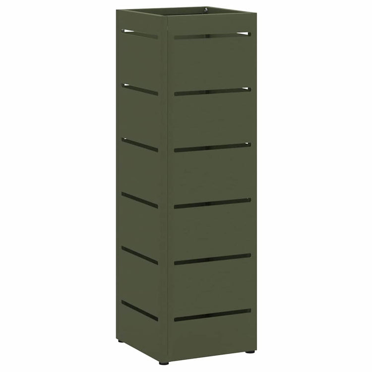 Vidaxx Regenschirm Standard Olivgrün 15,5 x 15,5 x 49 cm Metall
