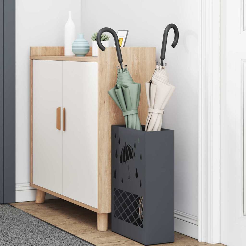 Vidaxl Regenschirm Standard Anthrazit 28 x 12 x 41 cm Stahl