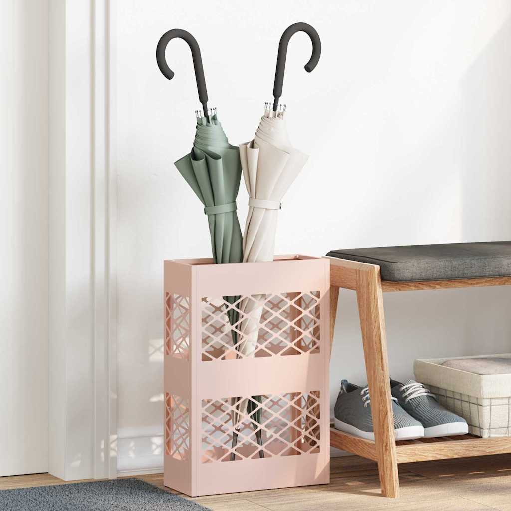 Vidaxx Regenschirm Standard Pink 28 x 12 x 41 cm Stahl