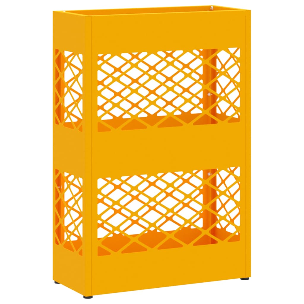 Vidaxl Regenschirm Standard senfgelb 28 x 12 x 41 cm Stahl